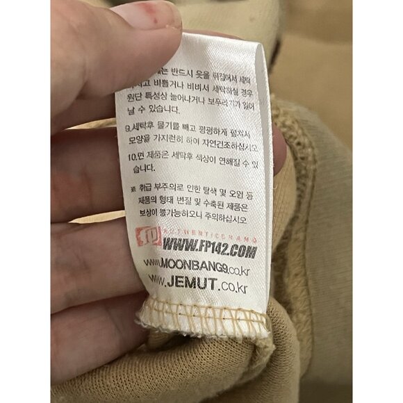 WV Project Short Sleeve Embroidered Cactus Whatever You Are Tan Shirt Size XL - Picture 15 of 15